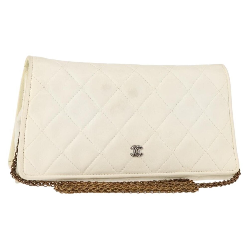 Chanel Full Flap Wallet on Chain Quilted Lambskin
